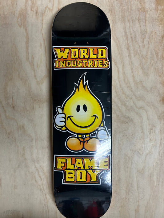 World Industries solid gold world industries skateboard 8.1
