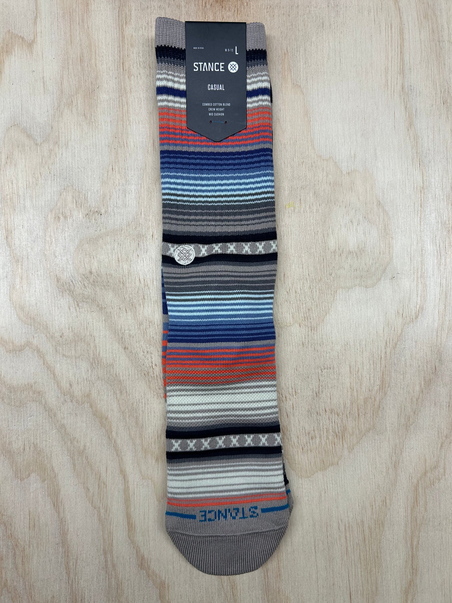 CURREN ST CREW - STRINGGREY