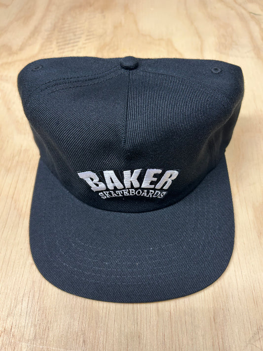 BAKER ARCH LOGO SNAPBACK Black