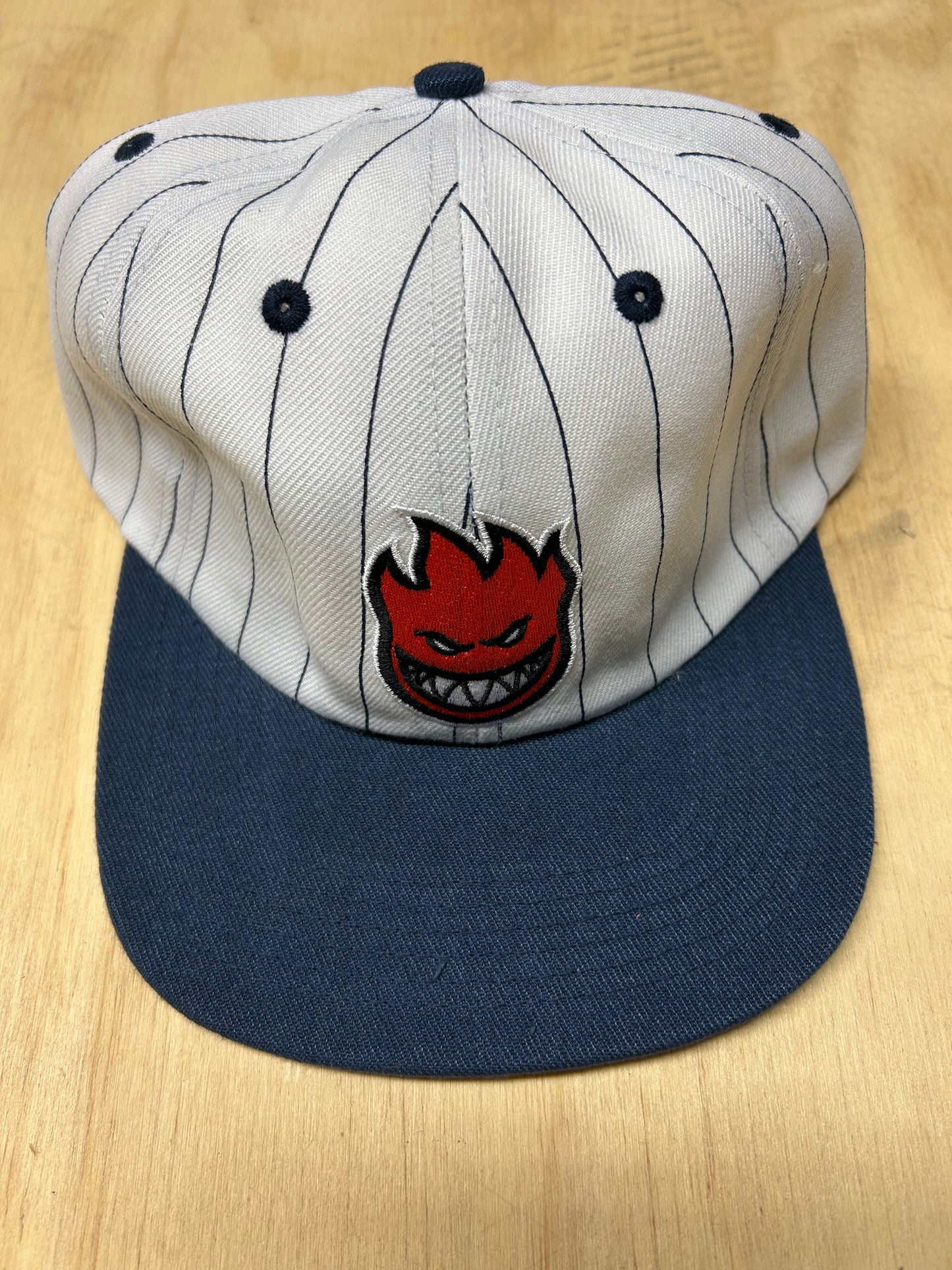 SPITFIRE LIL BIGHEAD FILL STRAPBACK HAT WHITE / NAVY / RED