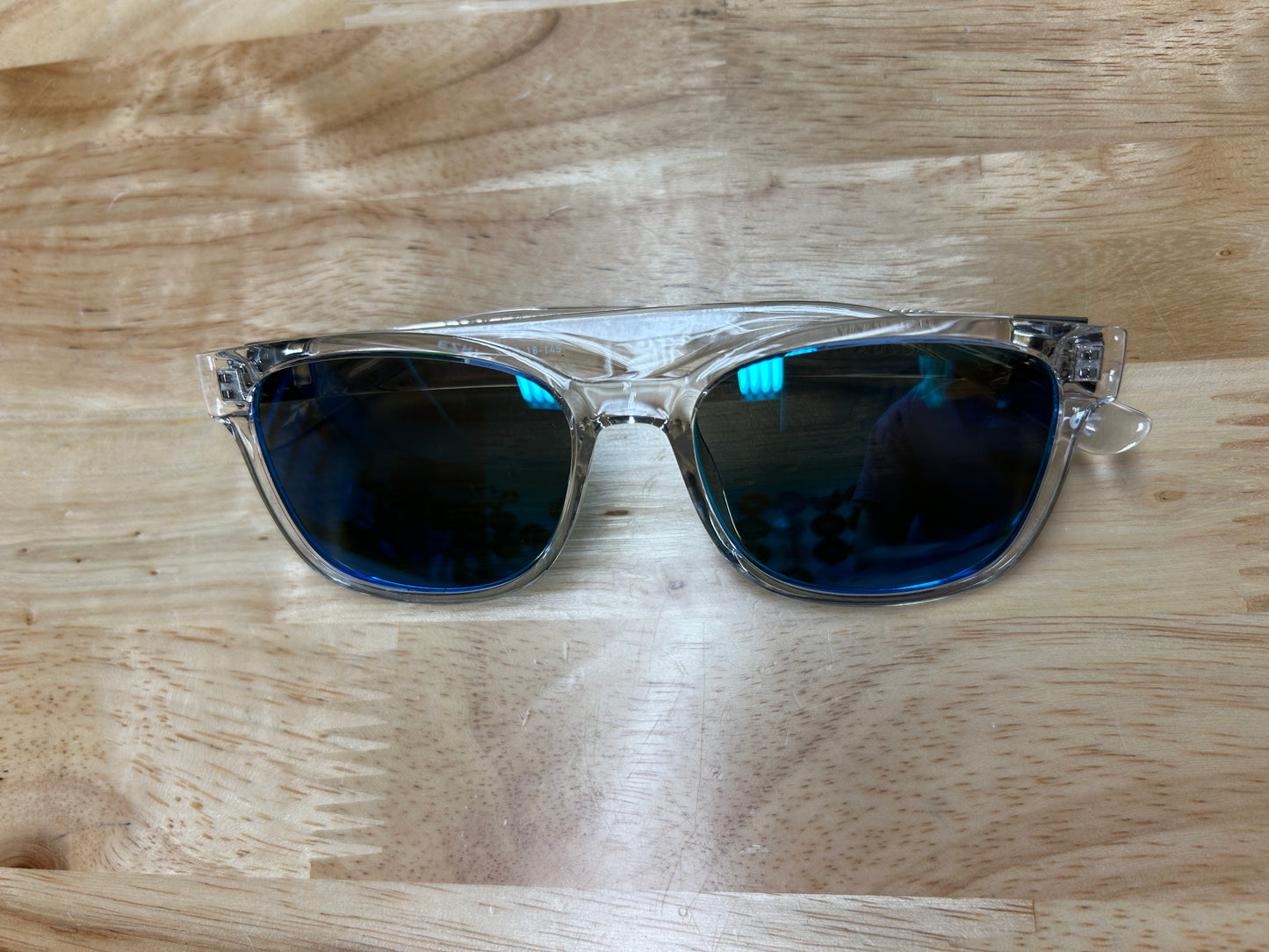 EZRA Clear / Blue Chrome Polarized