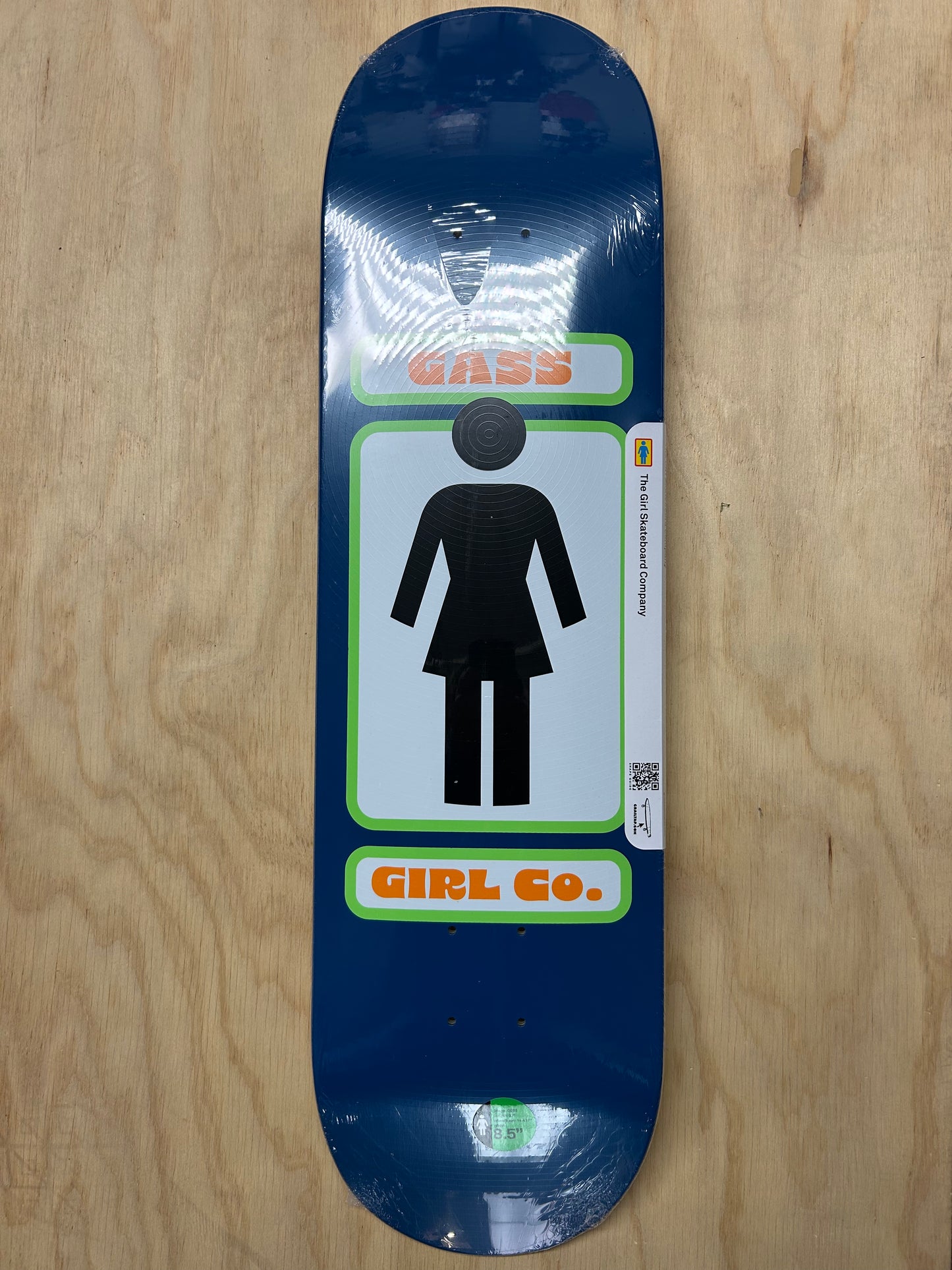 Girl Co. Gass Hypno Girl Deck 8.5