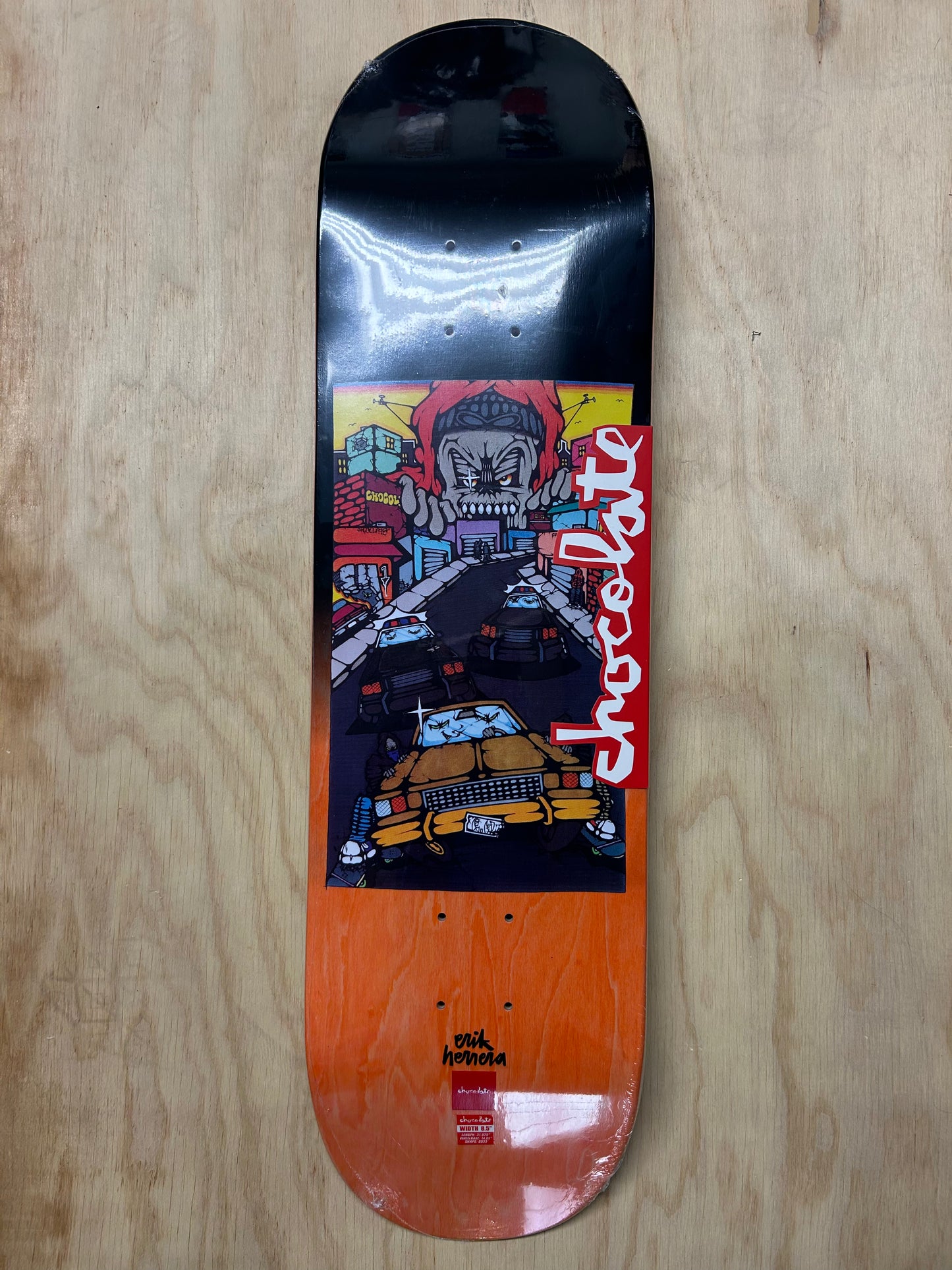 Chocolate Skateboards Erik Herrera Fiendin Skateboard Deck 8.5