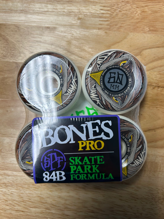 BONES SPF Wheels Hawk Night Hawk 60mm Sidecuts 84B