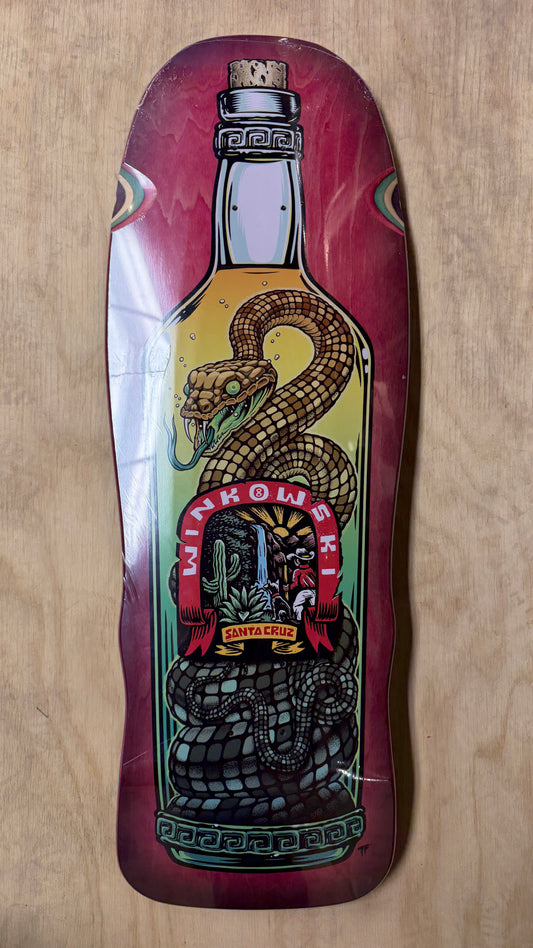 SANTA CRUZ Winkowski Agave Snake Pro Shaped 10.35 Skateboard Deck