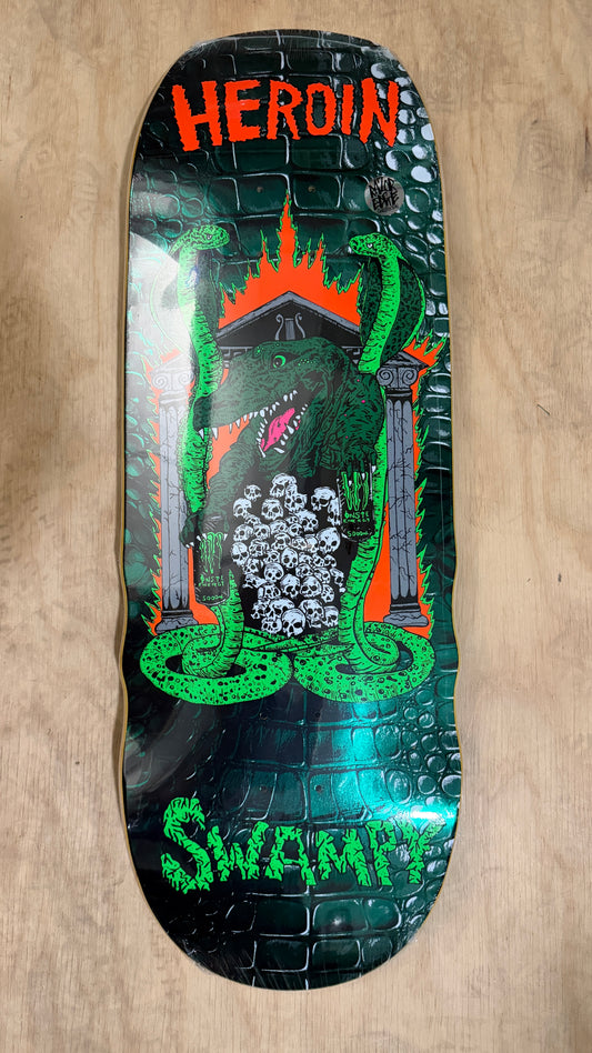 HEROIN Swampy Knock Off Deck 10.6