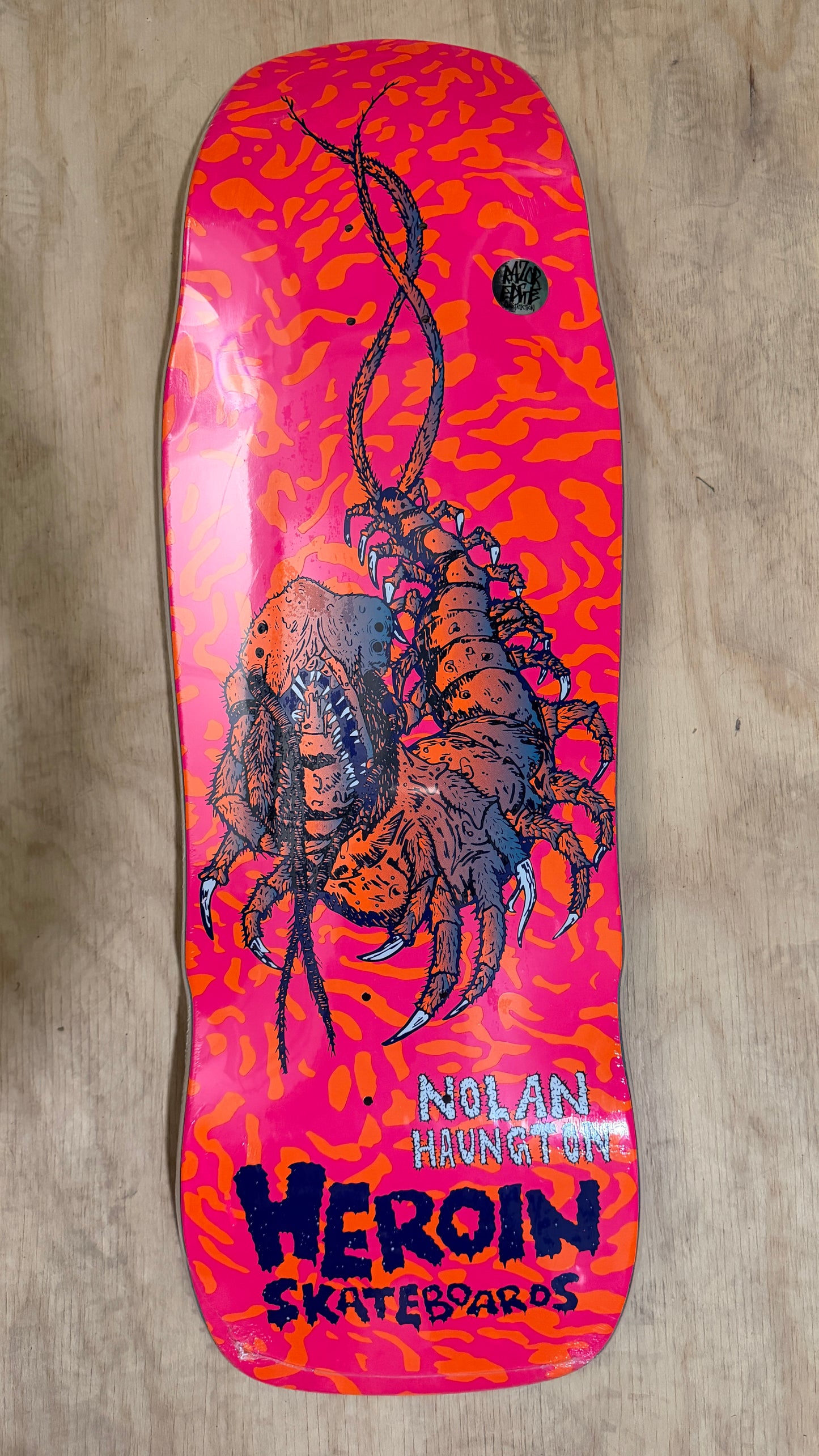 HEROIN NH Knock Off 10.25 Skateboard Deck