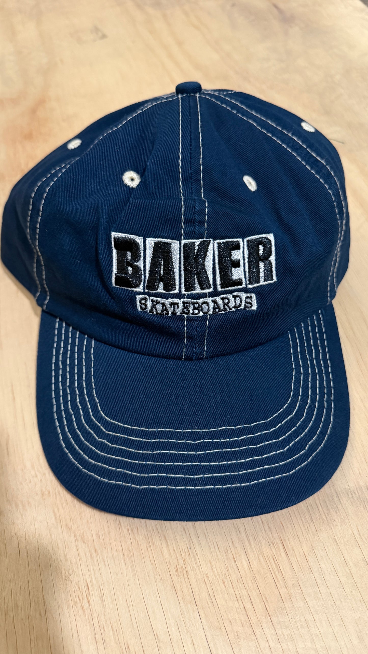 BAKER Classic Logo Dad Cap Blue