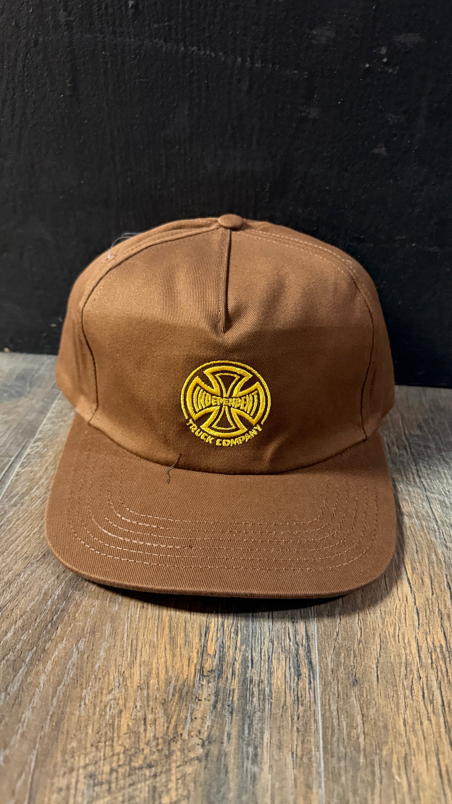 INDEPENDENT Truck Co Legacy Snapback Unstructured Hat Brown OS