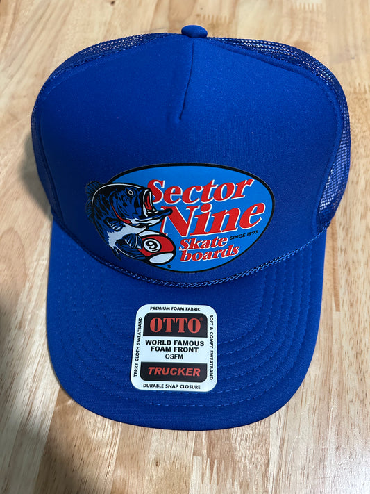 Sector 9 Fish Trucker Hat OSFM