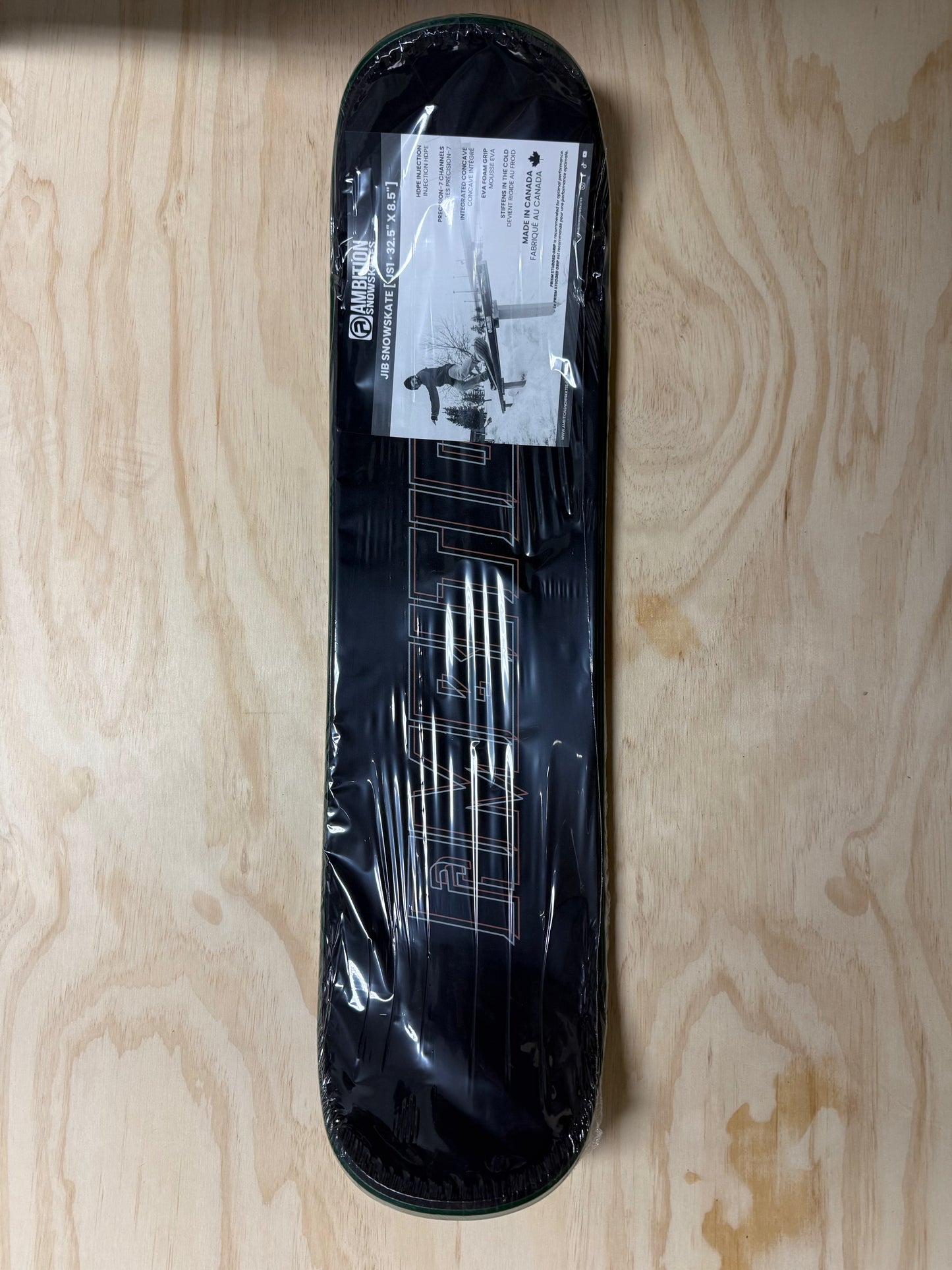 Ambition Jib Snowskate 8.5'' X 33'' (Forest)