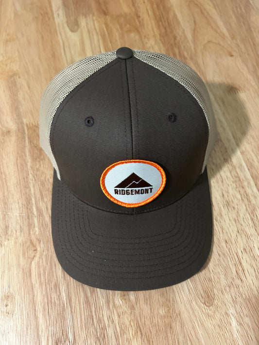 Ridgemont Circle Logo Hat - Brown/Light Brown