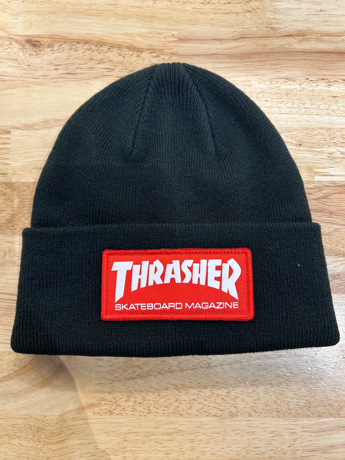 Skate Mag Patch-THRASHER beanie