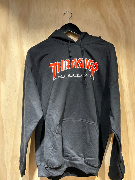 Black THRASHER hoodie