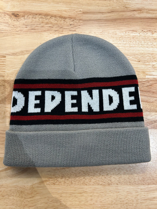 Independent Bar Logo Grey Beanie