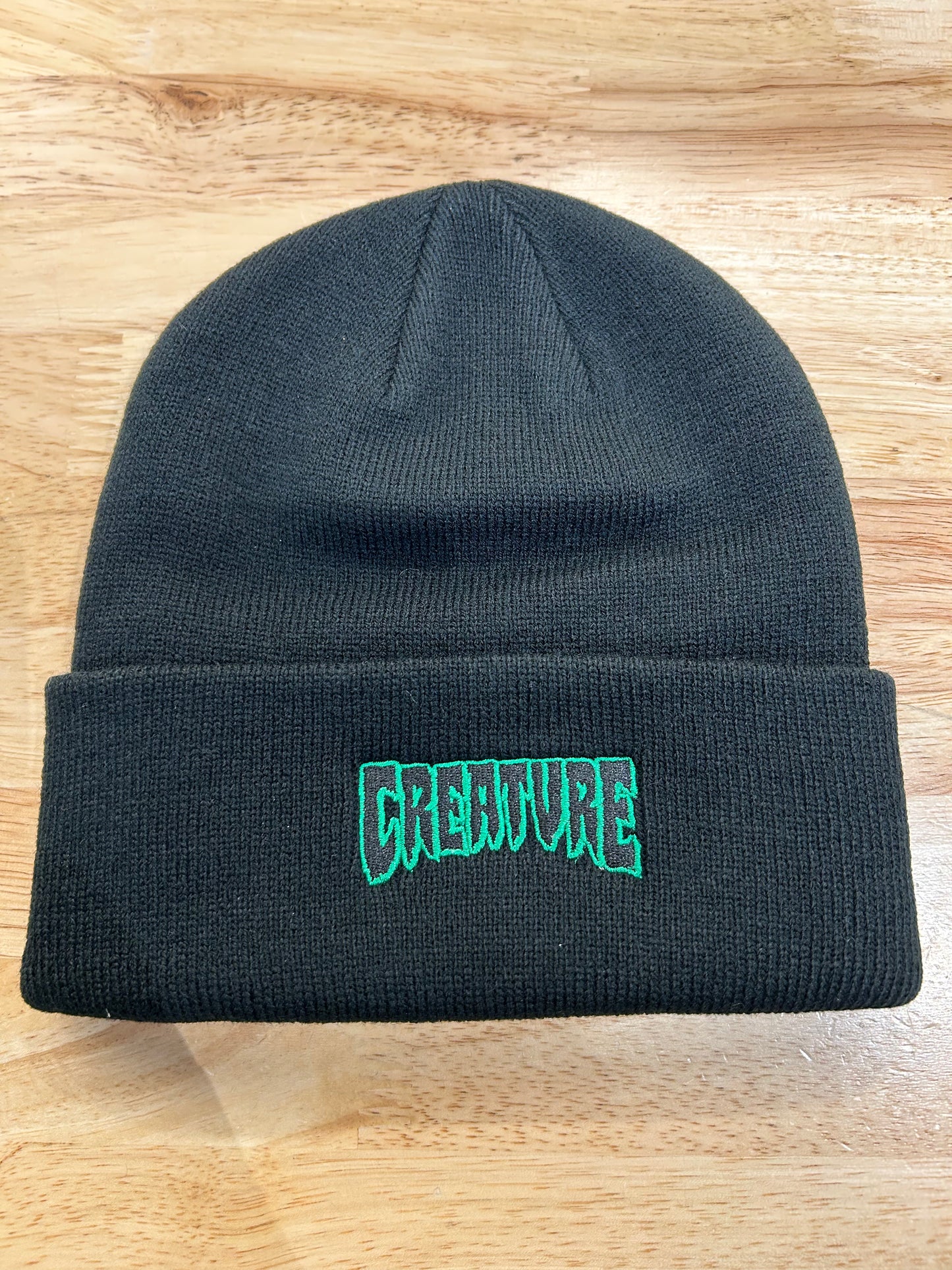 Creature Black Logo Beanie