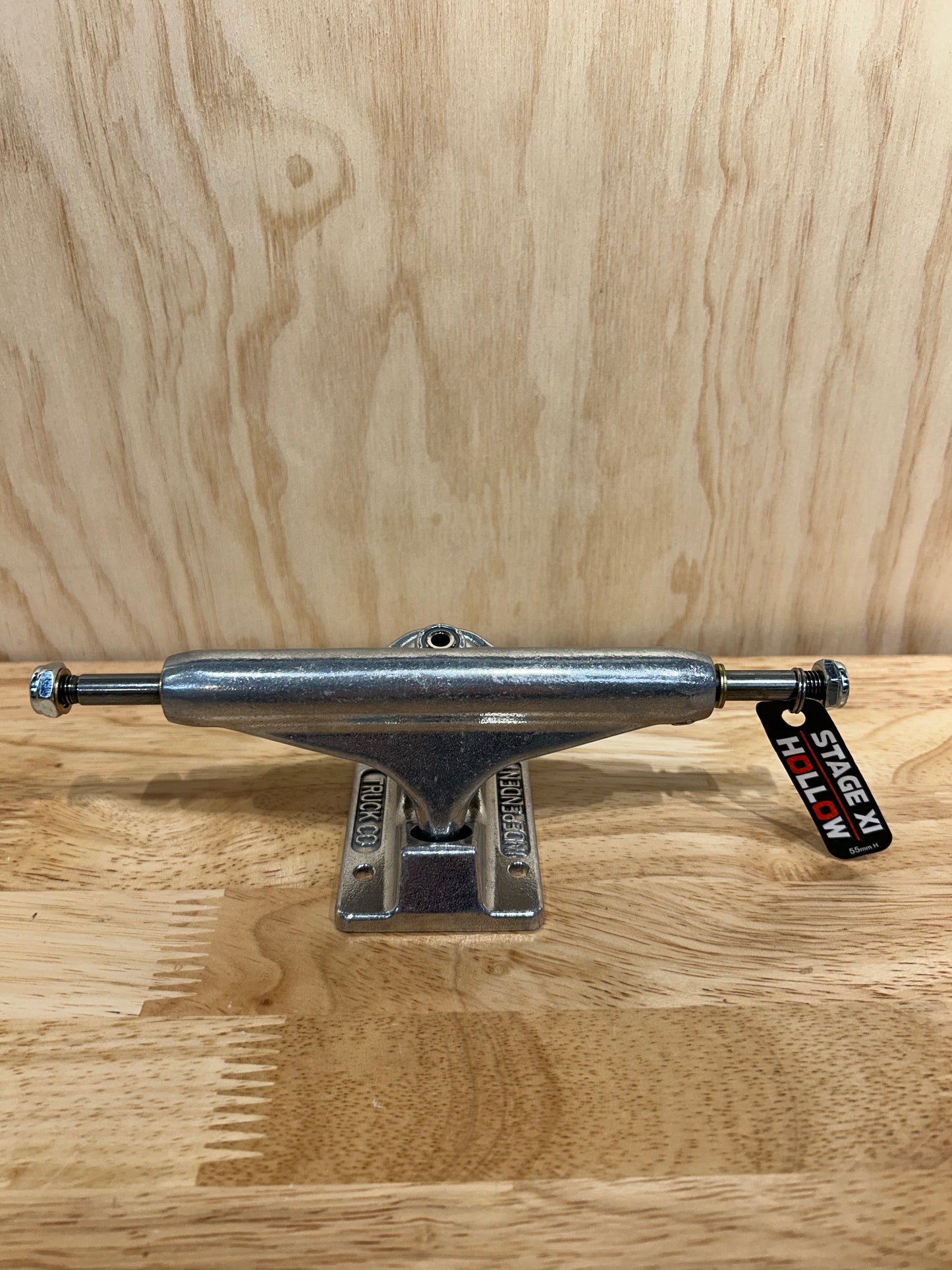 Independent 139 Stage 11 Hollow SILVER Standard Trucks