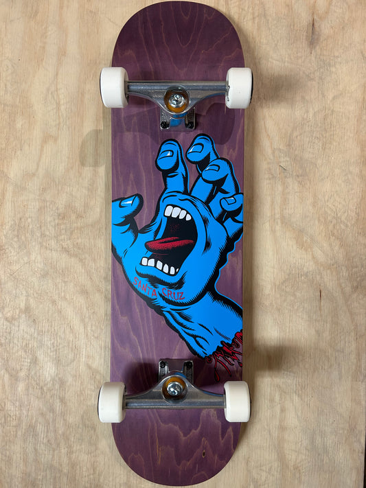 Screaming Hand 8.375 Skateboard Complete Santa Cruz