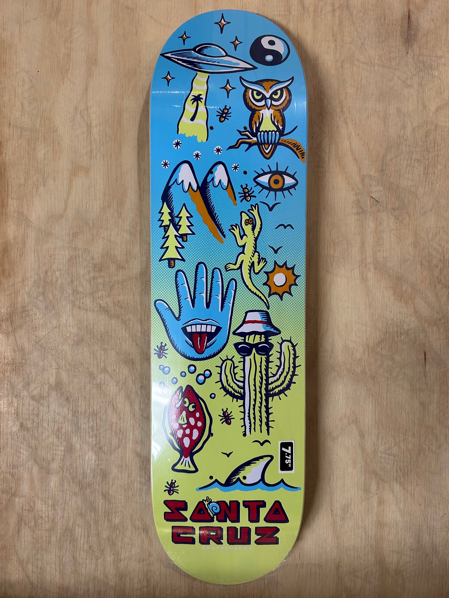 Tripper FeelBase 7.75 Santa Cruz Deck