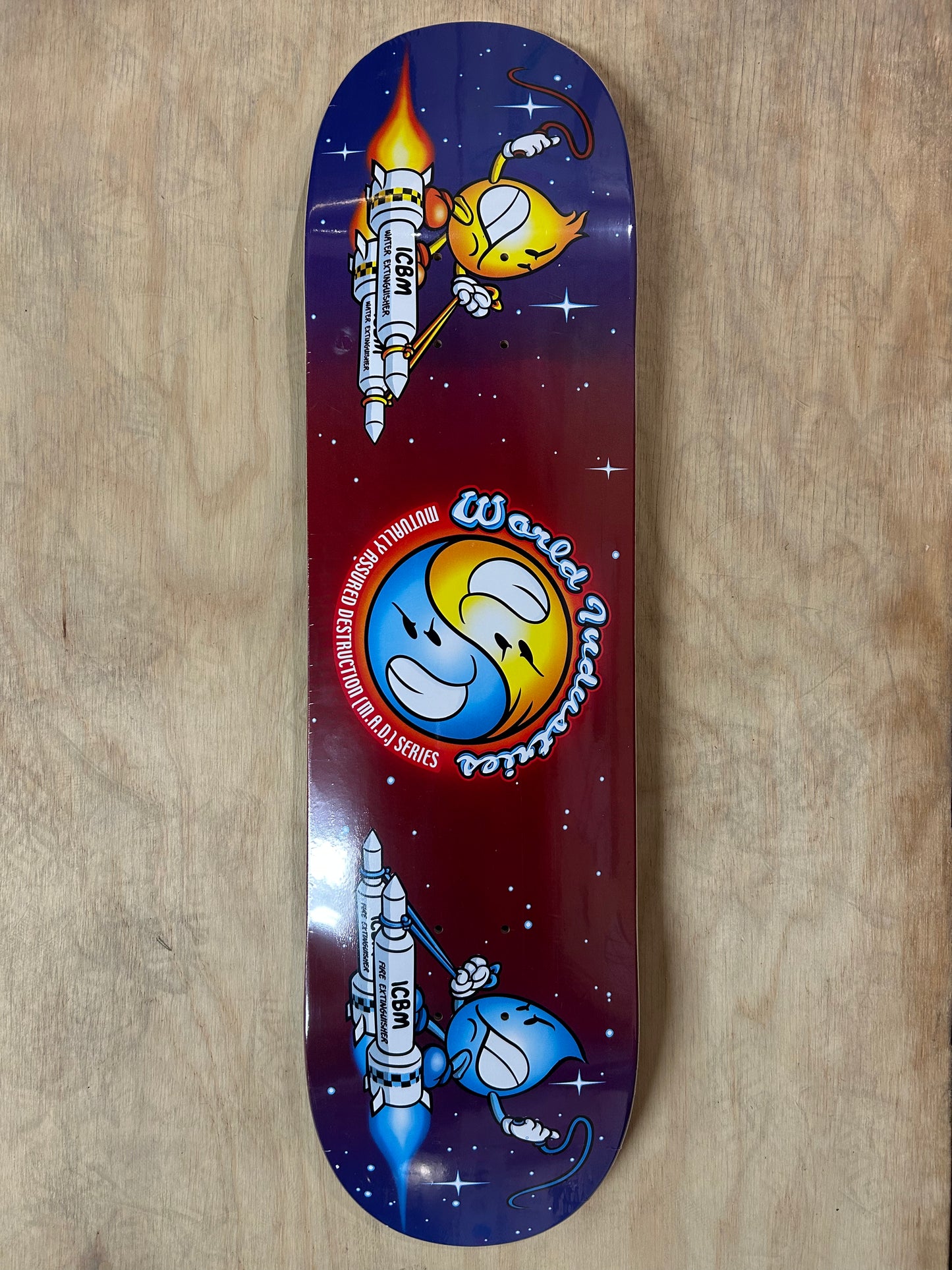 World Industries New Battle 8.25 Skateboard Deck