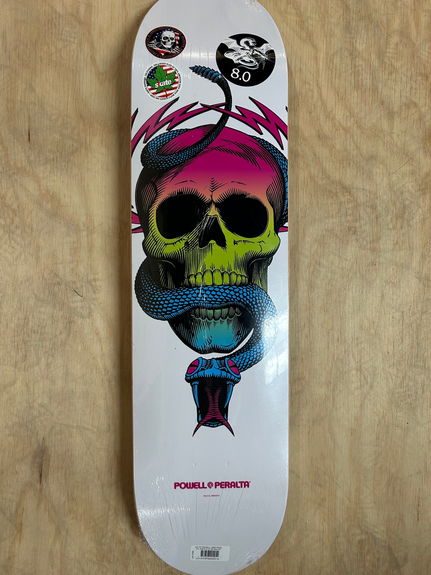 MCGILL LIME FADE 8.0