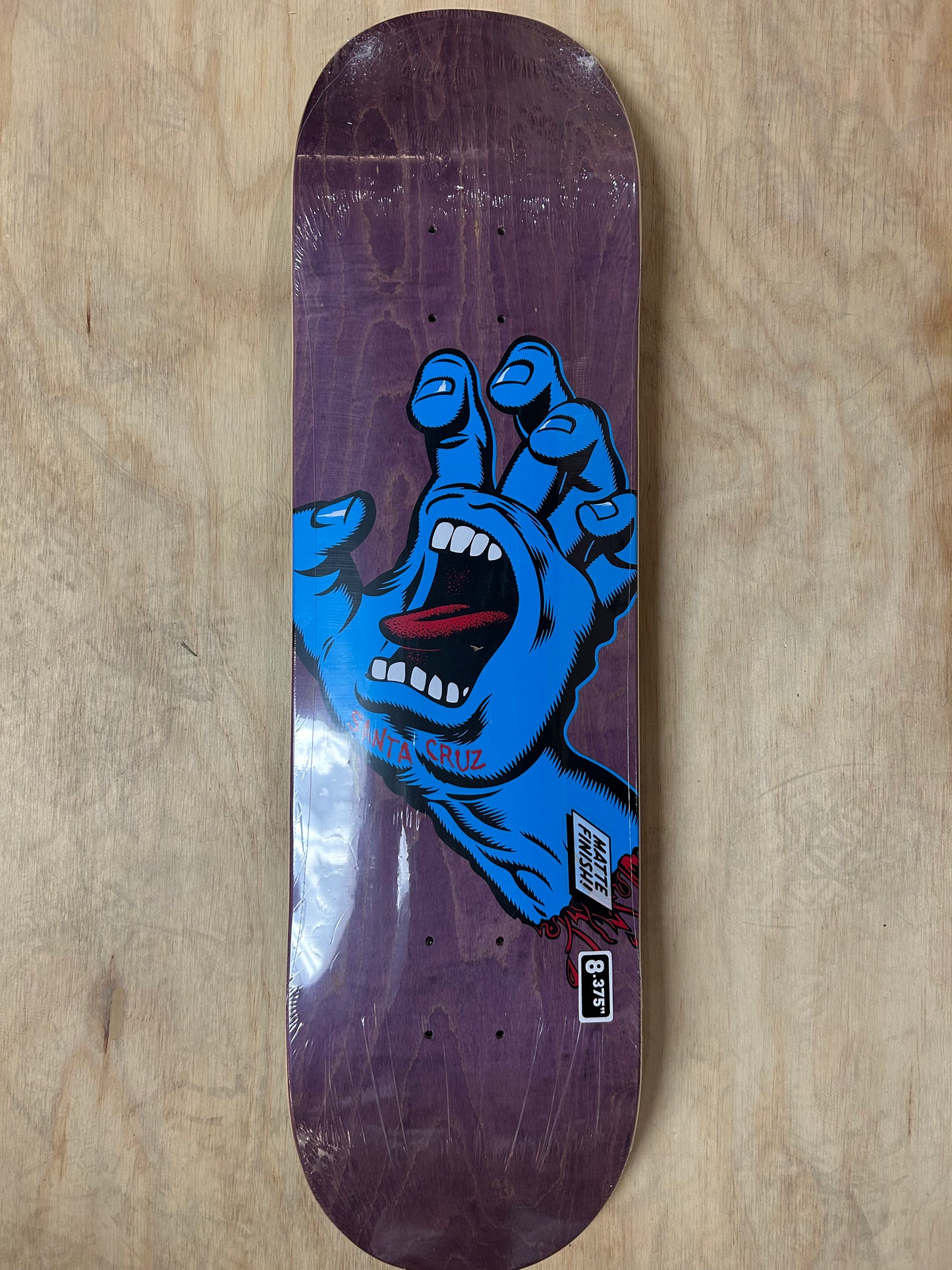 Screaming Hand Santa Cruz- Purple