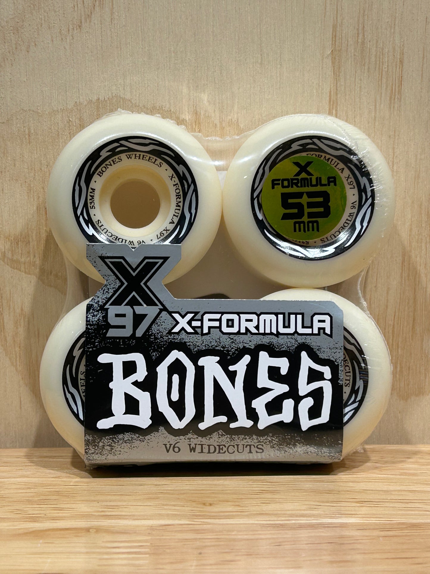 BONES XF 53 V6 Widecuts 97A 4PK