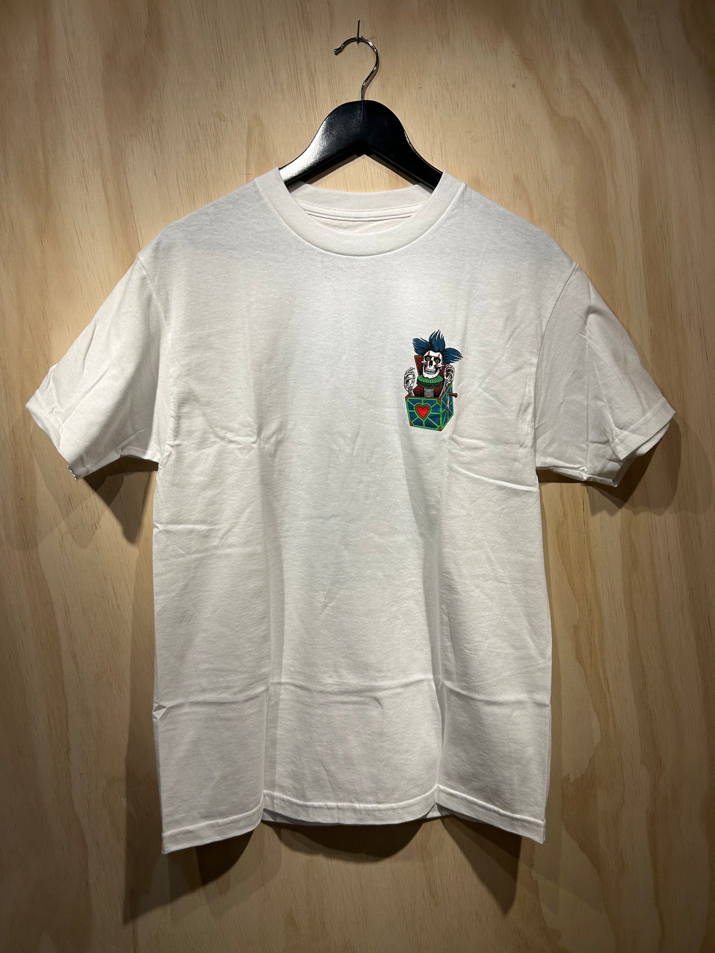 Powell Peralta Chris Hiett Skull T-Shirt - White