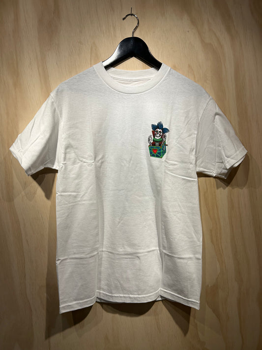 Powell Peralta Chris Hiett Skull T-Shirt - White