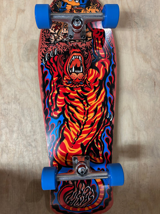 Salba Tiger 10.3 Shaped Cruiser Skateboard Santa Cruz