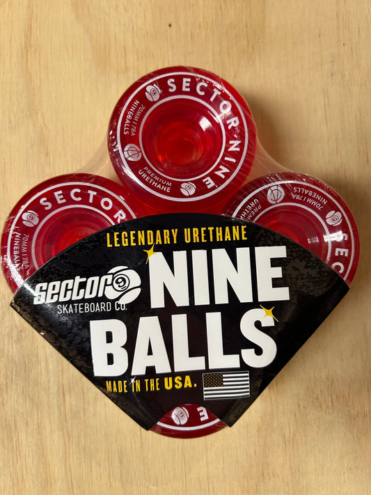 70mm 78a Nineballs Red