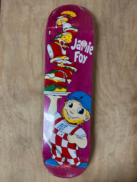 DEATHWISH Jamie 8.25 Foy Big Boy Foy Skateboard Deck