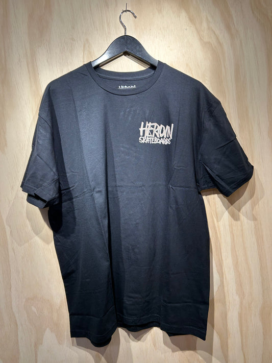HEROIN Killing Yolk Tee Black