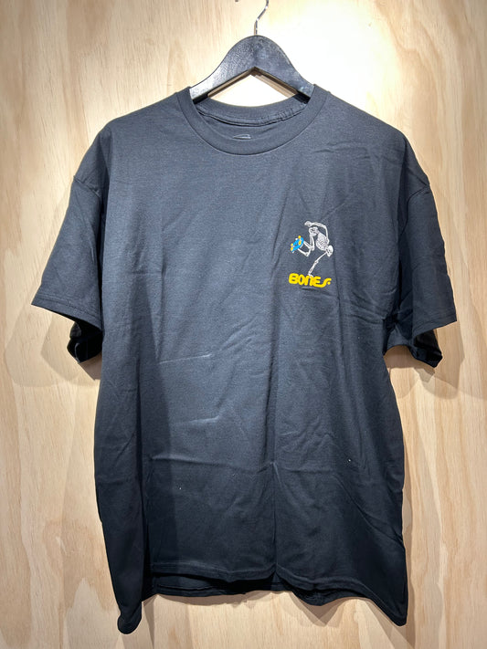 T-SH PP SK8BOARD SKEL BLACK
