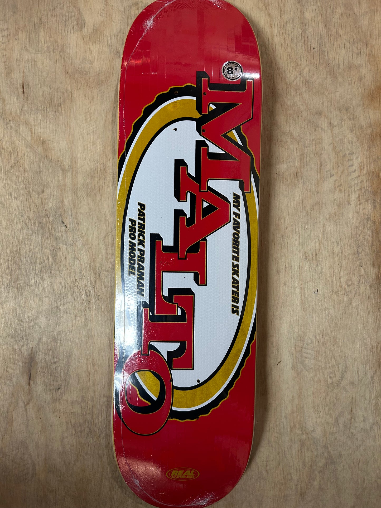 REAL PRAMAN FAVORITE SKATER 8.5