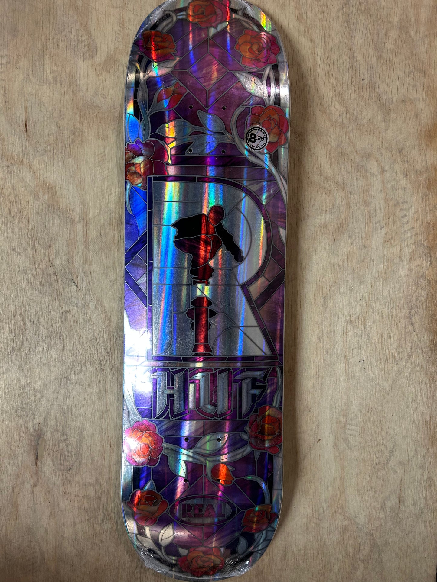REAL HUF HOLOGRAPHIC CATHEDRAL 8.25