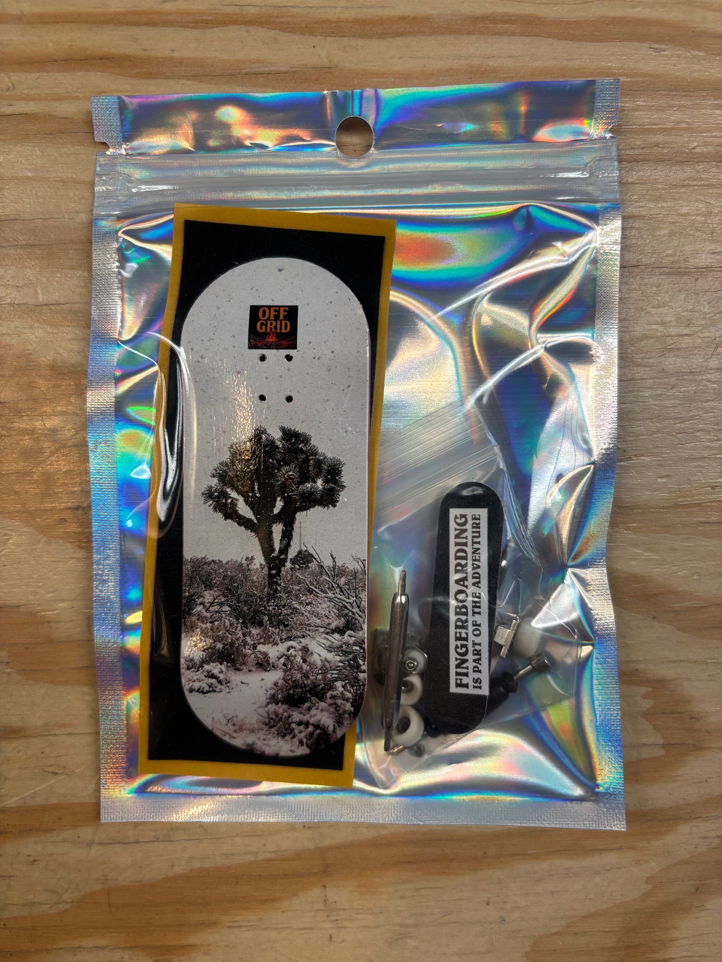 Off Grid 36mm "Joshua Tree" Fingerboard Complete