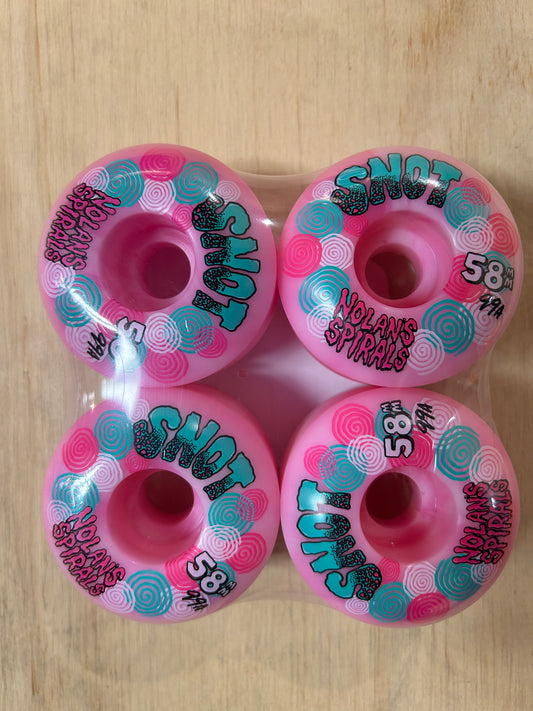 SNOT Pink White Swirl 99A