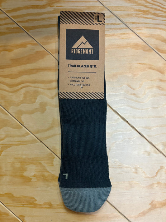 RIDGEMONT Trailblazer Qrt. Sock - Storm Blue
