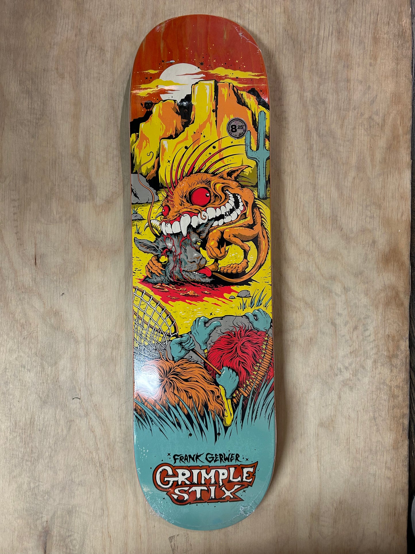 ANTI-HERO Gerwer Grimplestix Gryptids Skateboard Deck 8.25