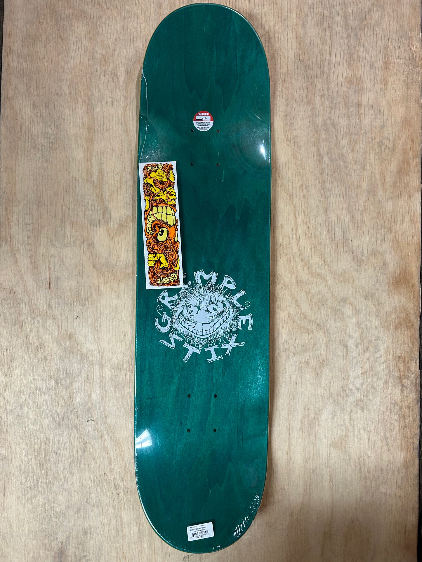 ANTI-HERO Gerwer Grimplestix Gryptids Skateboard Deck 8.25