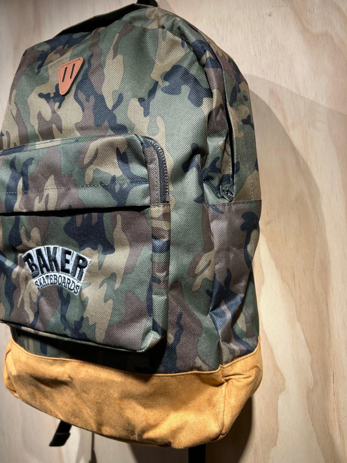 Baker Brand Logo Backpack- Camo