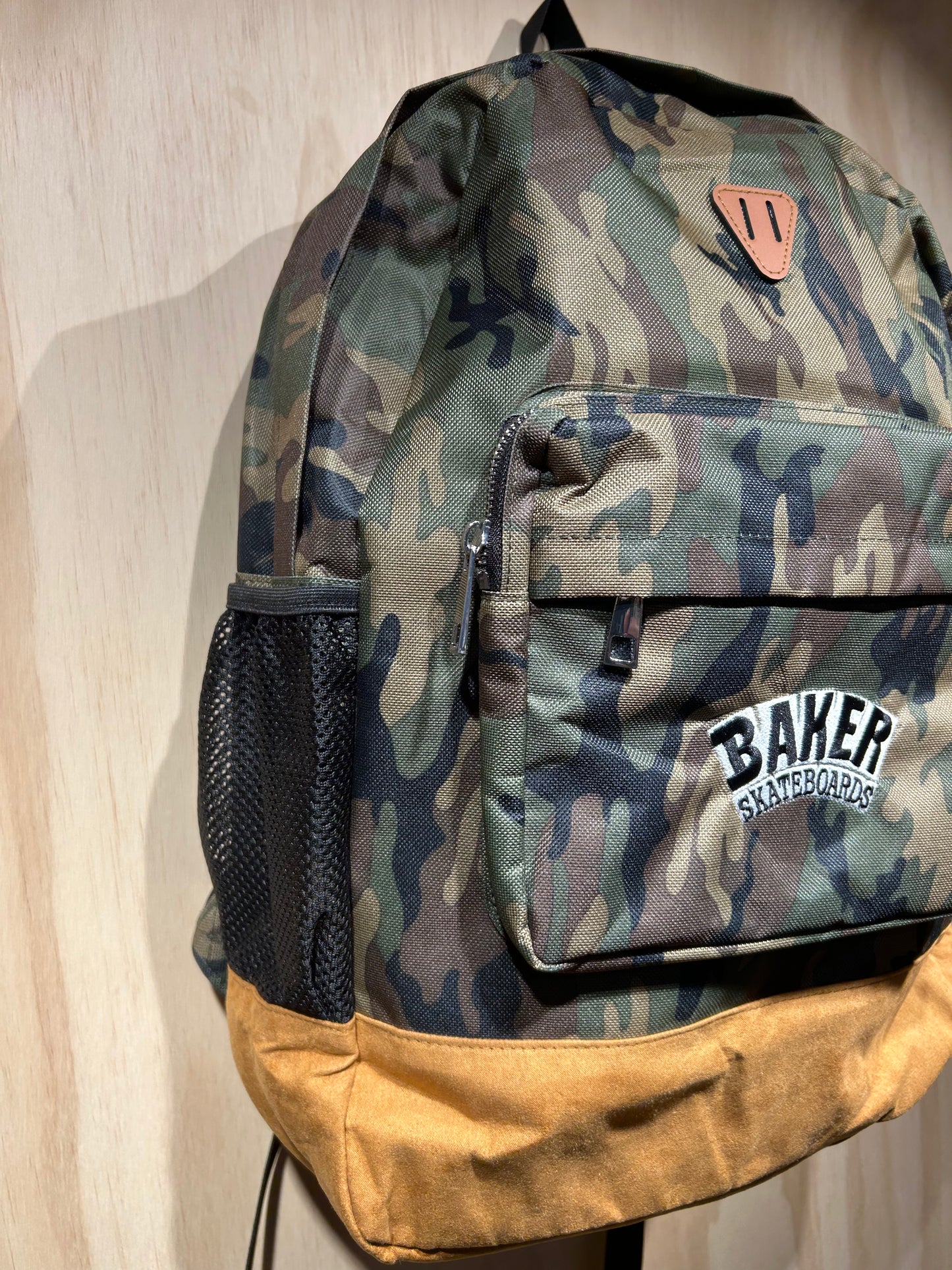 Baker Brand Logo Backpack- Camo