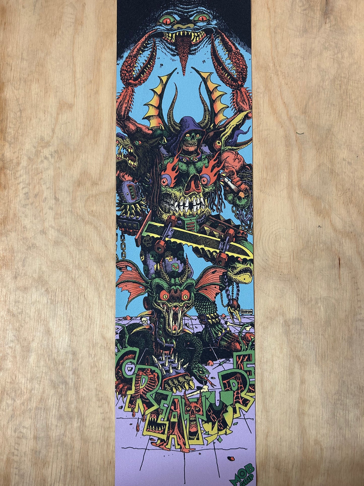 Mob Creature Riot1394 Hallucination Gripe Tape 9in x 33in Sheet