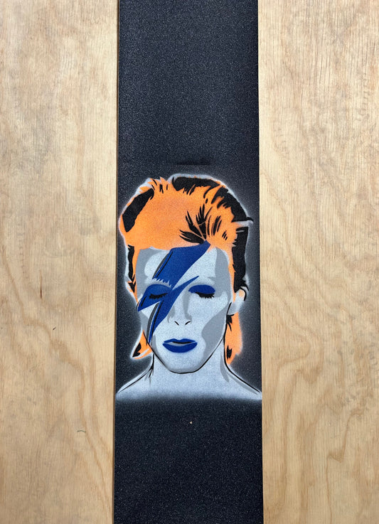 Moblow Griptape David Bowie - Blue Orange Grey