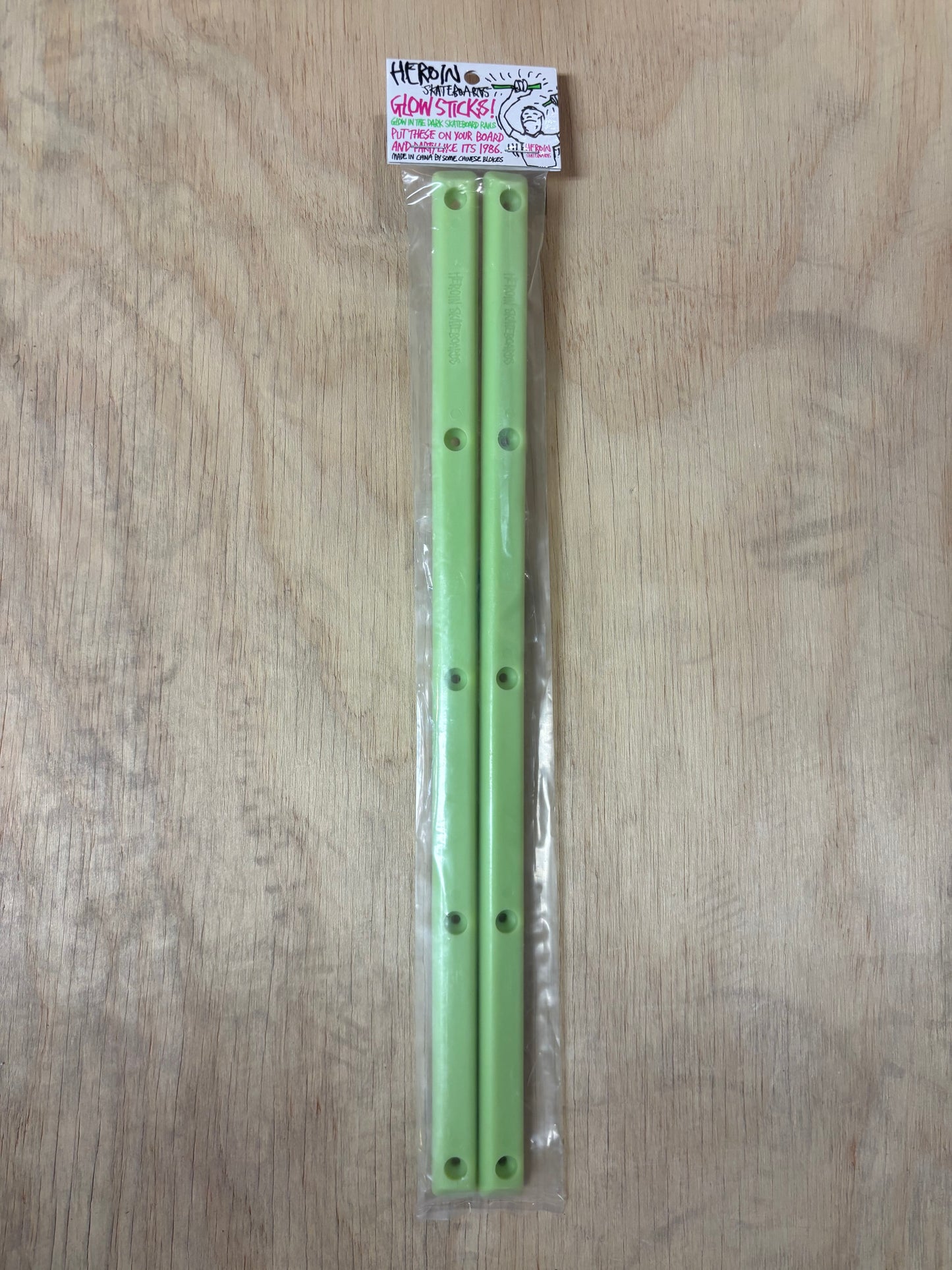 Glow Sticks Rails