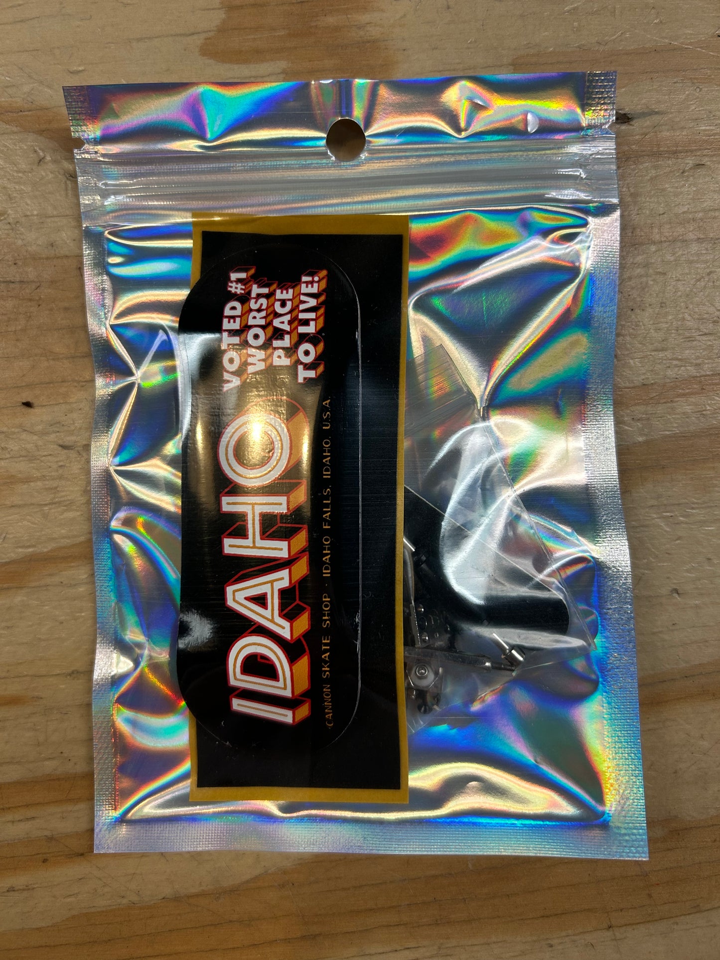 Cannon Skate Shop Worst Place Fingerboard Deck 34 mm