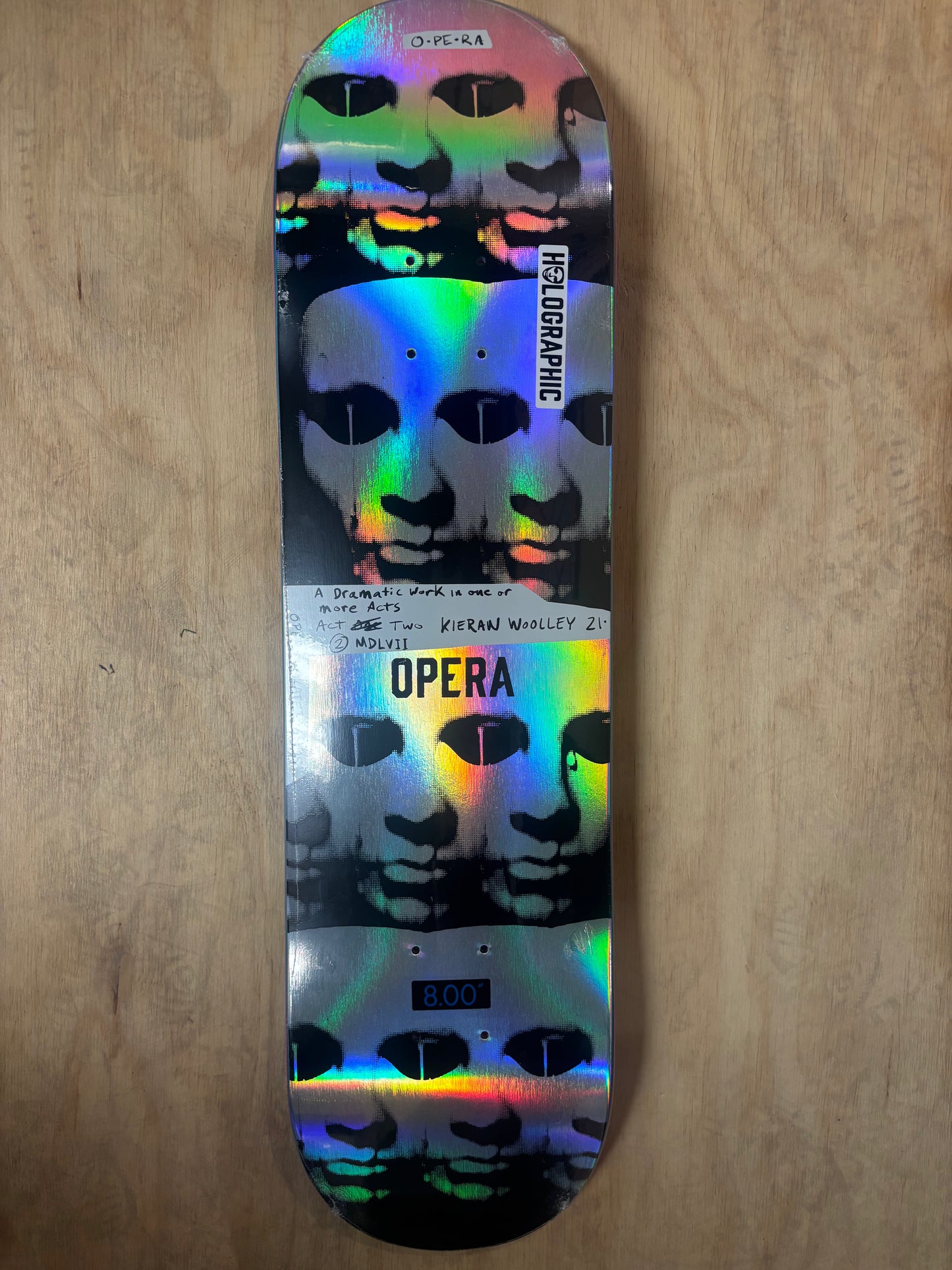 Opera Kieran Woolley Repeater EX7 Deck - 8.0
