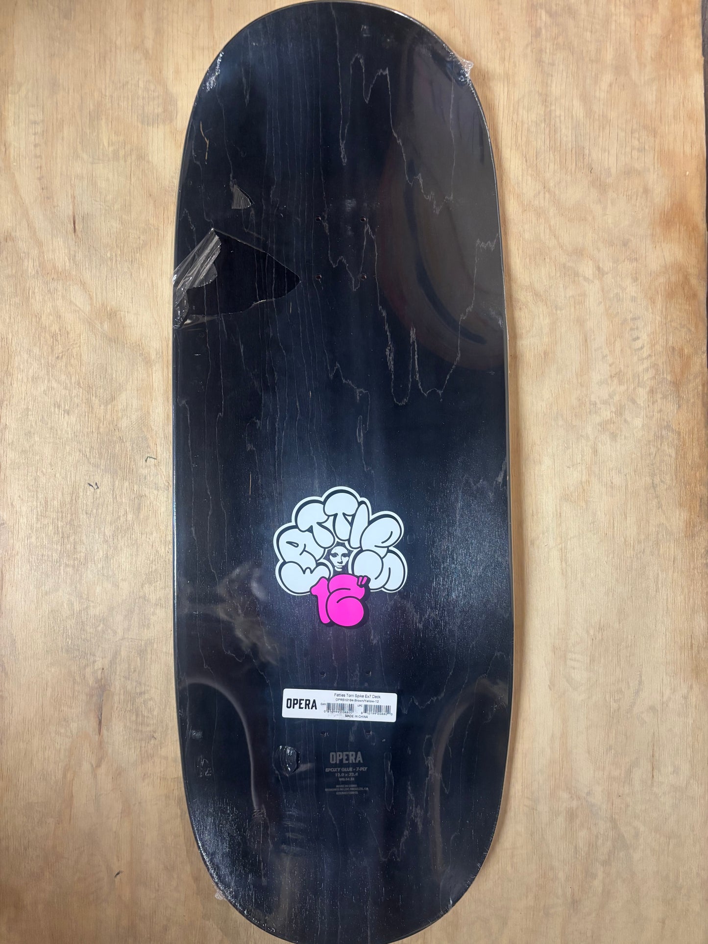Opera Fatties Torn Spike Ex7 Deck - 12.0