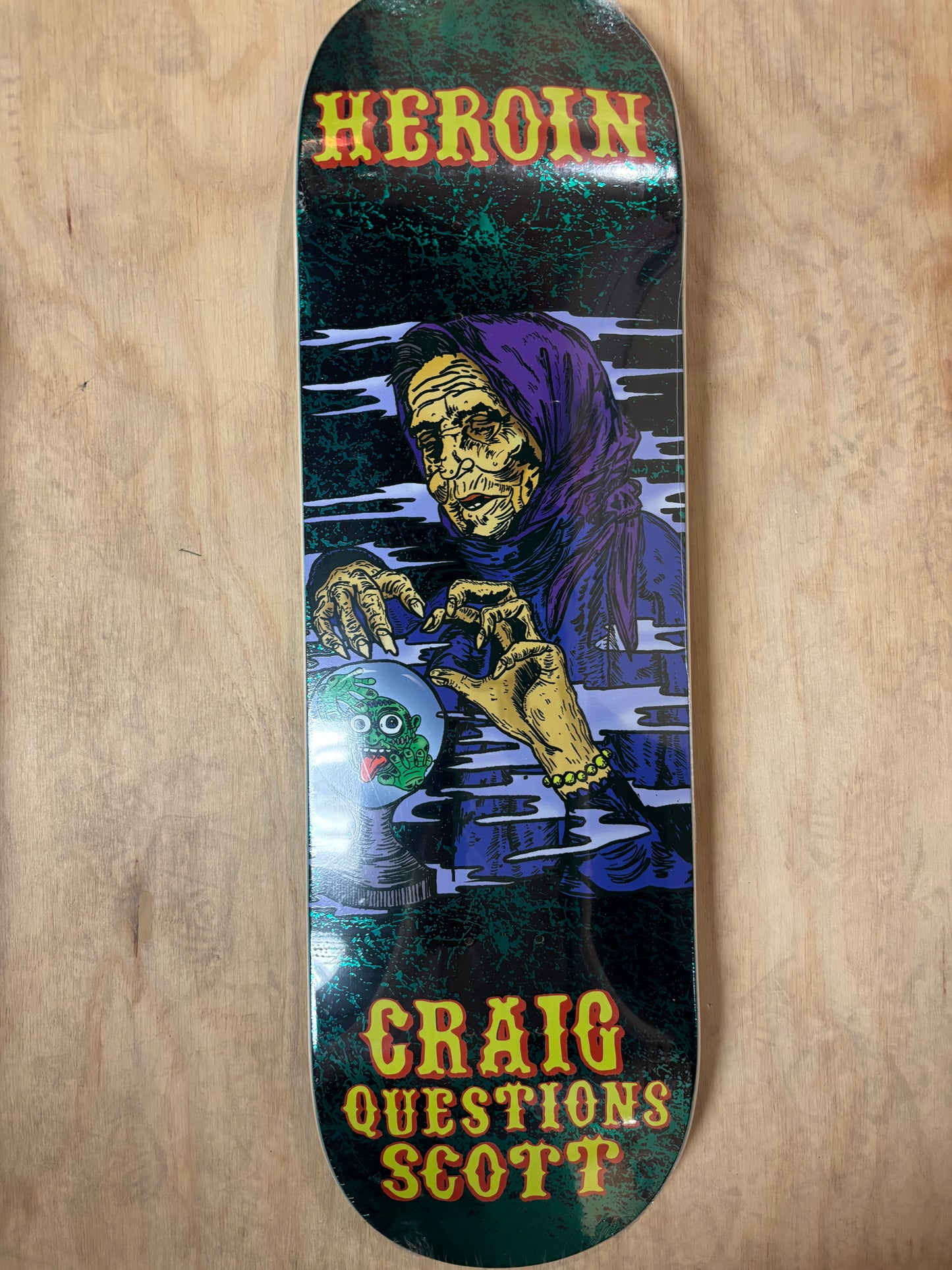 HEROIN Craig Questions Fortune Teller Deck